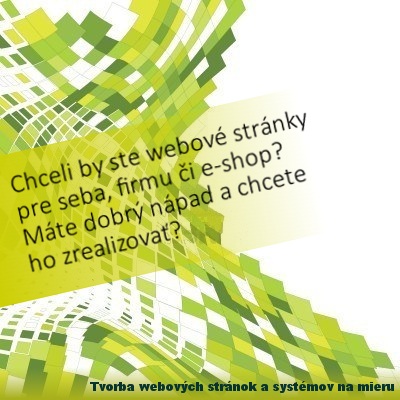 Tvorba webov�ch str�nok